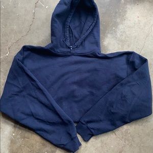 Navy Blue Gildan Hoodie